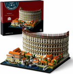 Givenni Arquitectura El Coliseo Romano; modelo coleccionable para adultos; kit de construcción de modelo de decoración del hogar, actividad creativa de bricolaje, colección famosa de monumentos (3989 piezas)