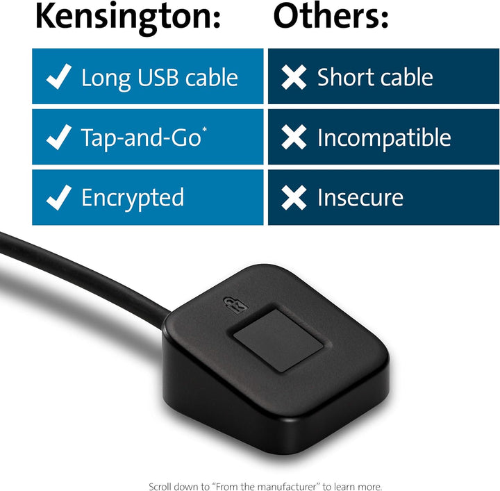 Kensington VeriMark Lector de Huellas Digitales USB de