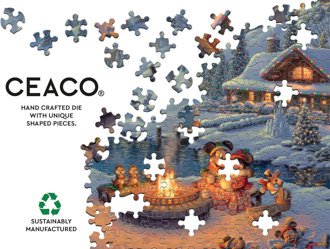 Ceaco - Disney - Thomas Kinkade - Mickey y Minnie