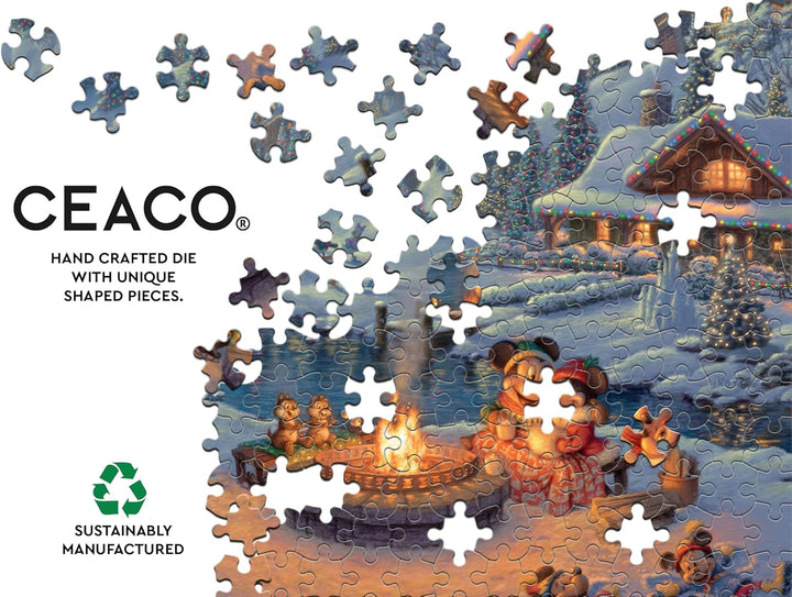 Ceaco - Disney - Thomas Kinkade - Mickey y Minnie