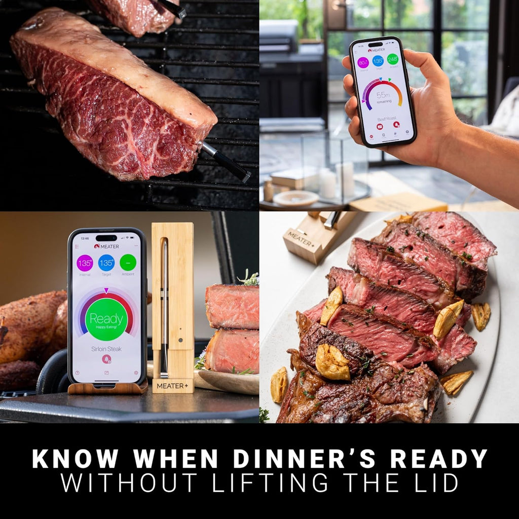 MEATER Pro Smart - Termómetro para carne, miel, Bluetooth, 1000°F