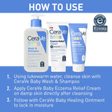 CeraVe Crema para aliviar el eccema del bebé crema de