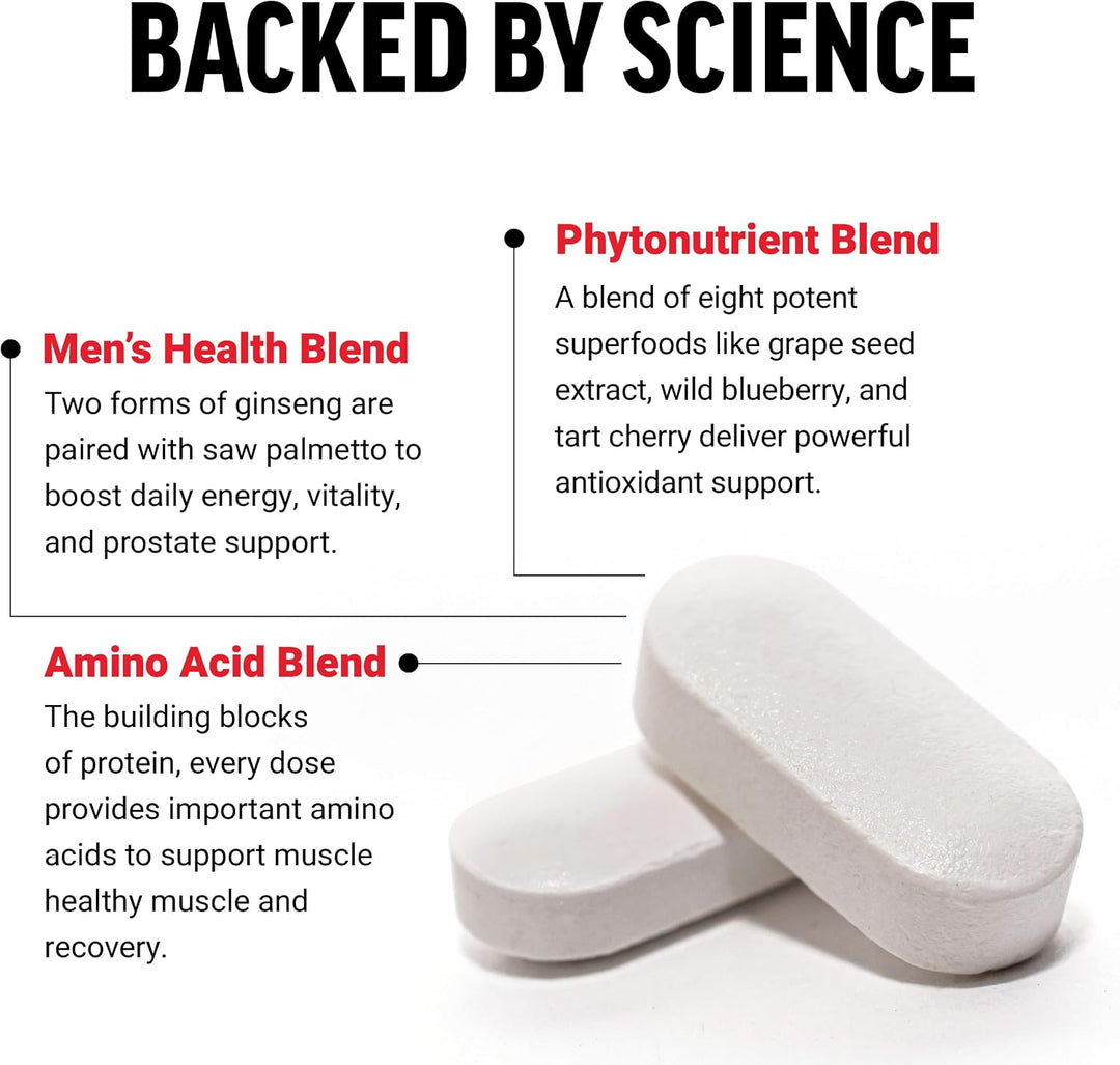 Force Factor Multivitamínicos para hombres, multivitamínico para ho...
