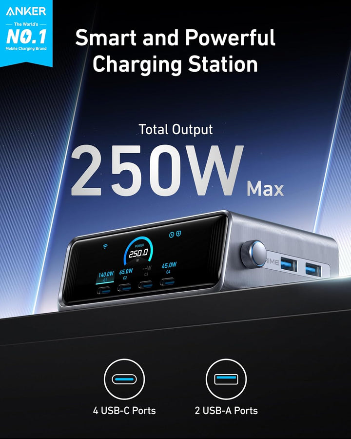 Anker Cargador Prime estación de carga USB C GaN Prime de