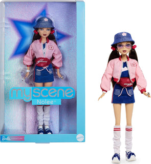 Muñeca Barbie Signature My Scene Nolee y accesorios, atuendo inspir...