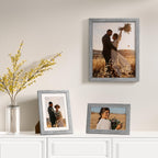 Paquete de 12 marcos de fotos para decoración de pared