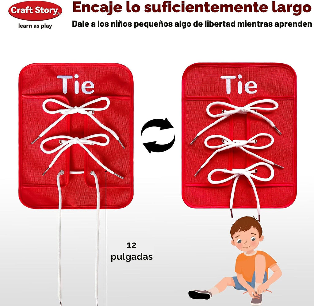 Craftstory Juguetes Montessori para niños pequeños, tablero de actividades