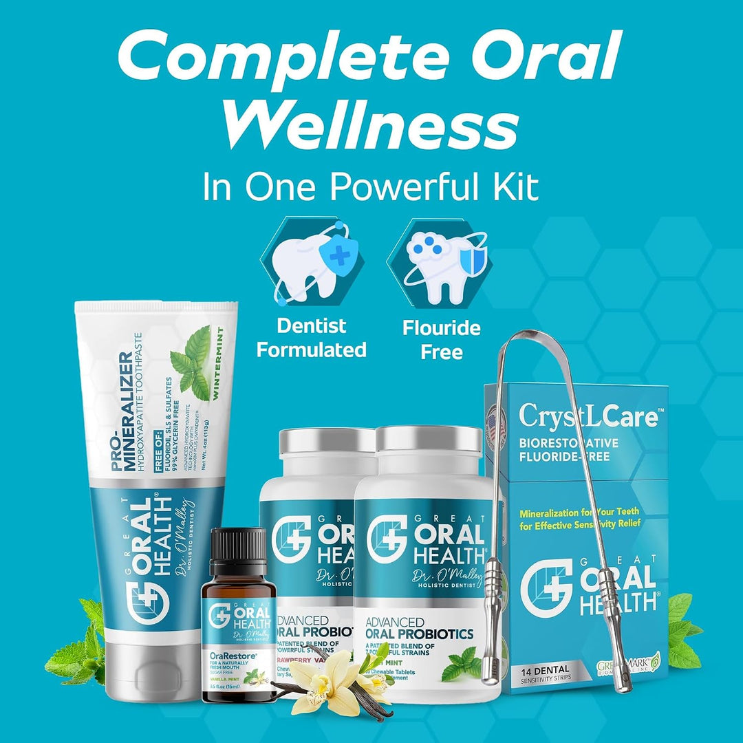 Kit de Cuidado Dental 6 en 1 Productos de Higiene Bucal para Adulto...