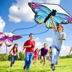 6 piezas de cometa grande para niños y adultos, juegos al aire libre
