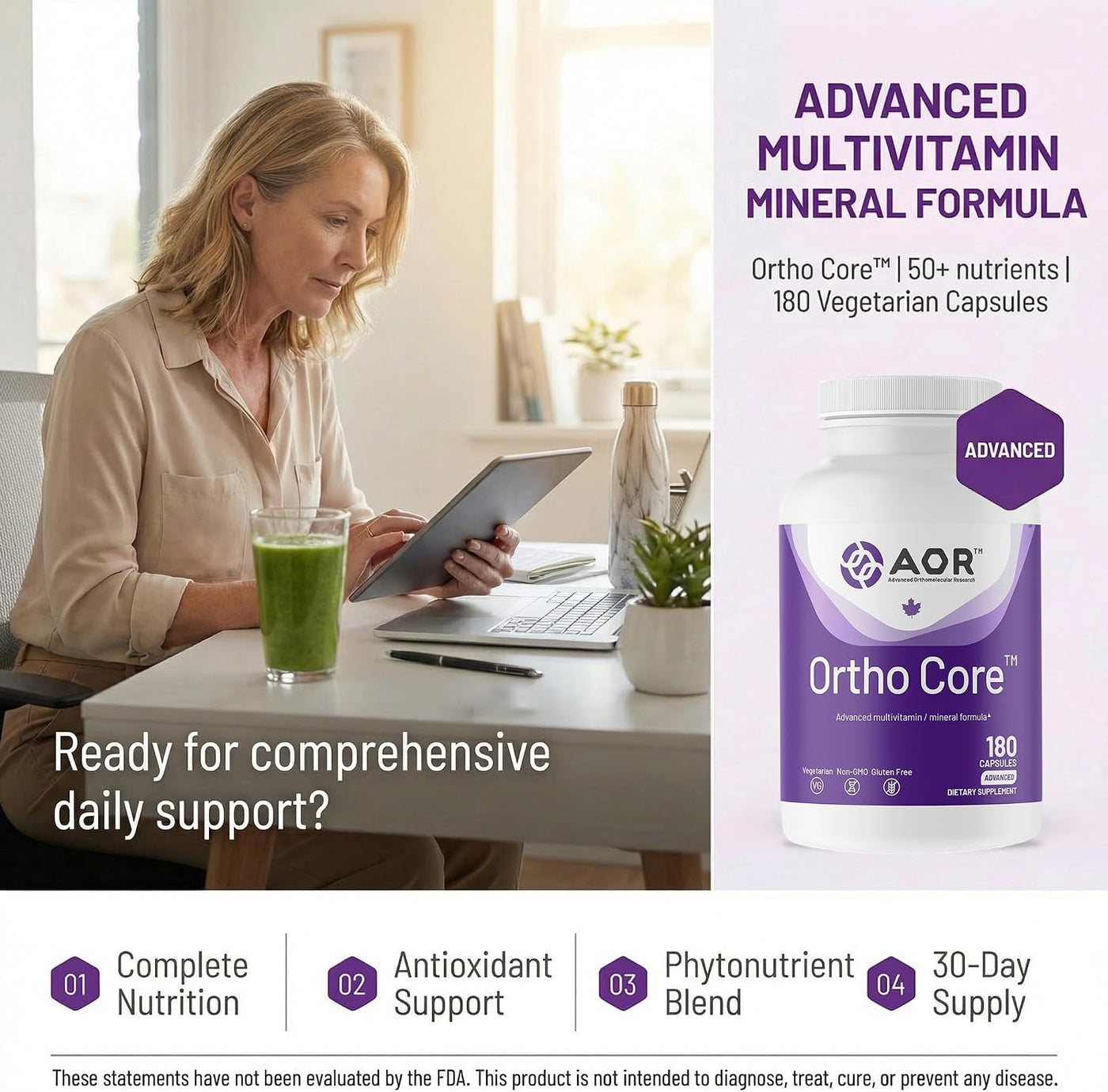 AOR, Ortho Core, Apoyo Nutricional para la Salud y Energía Fundacio...