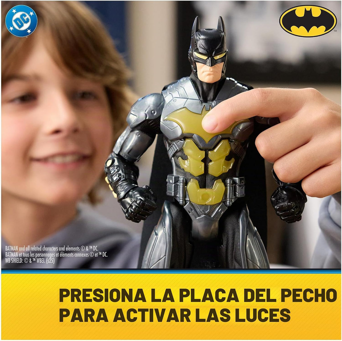 DC Comics Batman Night Flare figura de acción, 12 pulgadas