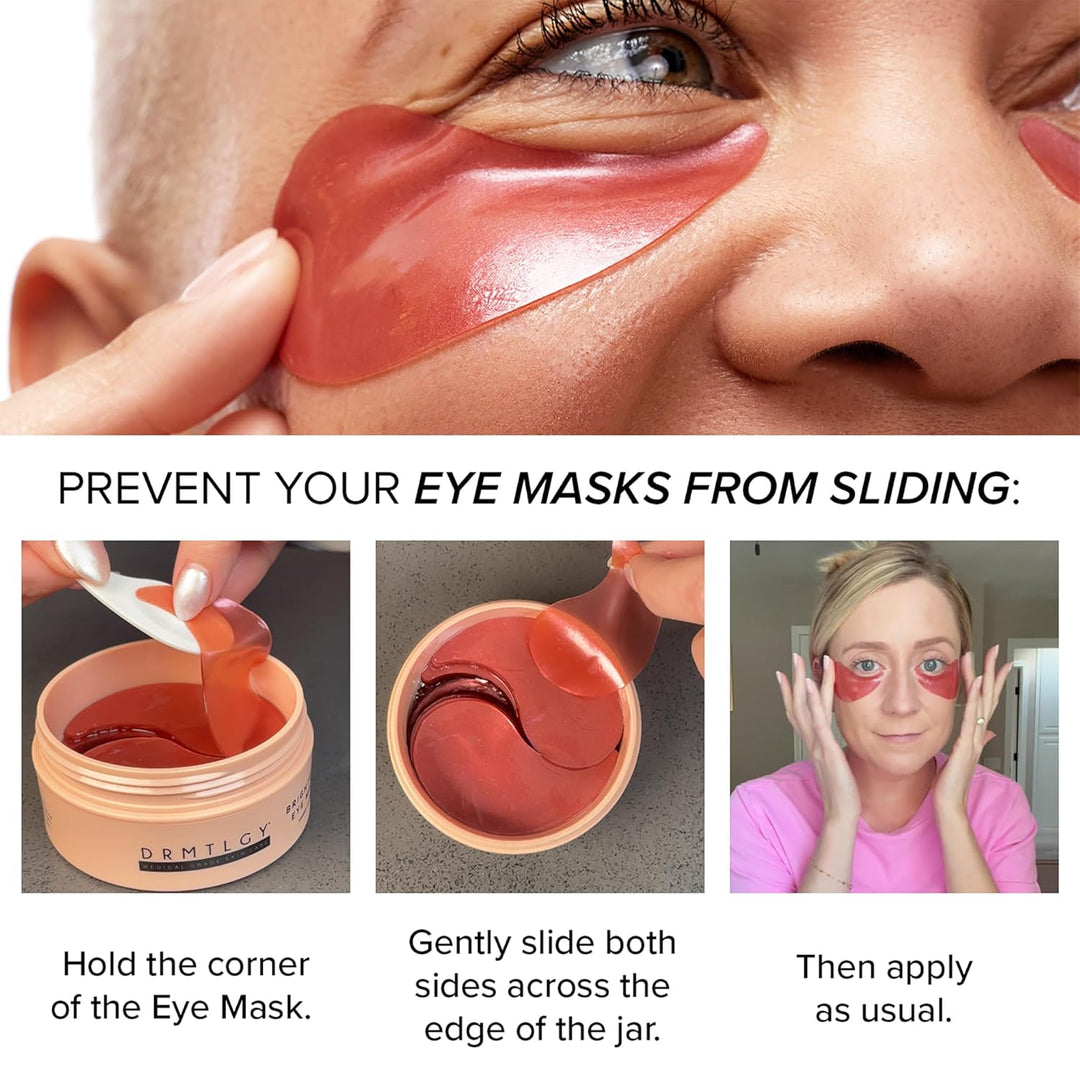 DRMTLGY Mascarillas iluminadoras para ojos (30 pares) \u2013 Máscar...