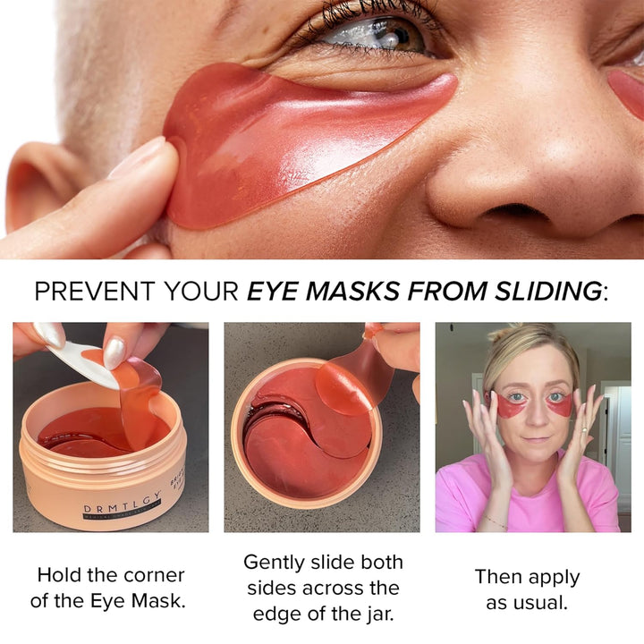 DRMTLGY Mascarillas iluminadoras para los ojos \u2013 Parches biode...