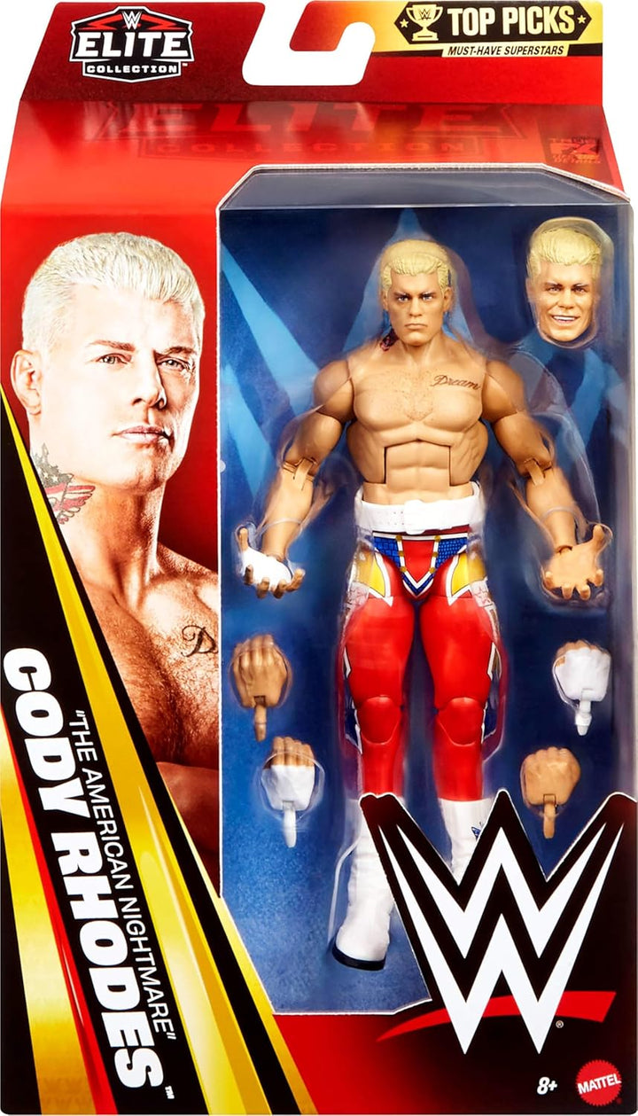 Mattel WWE Elite Collection Top Picks Figuras de acción y