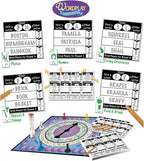 Juego de palabras: el mejor juego de mesa de desafío de palabras de ritmo rápido para familiares y amigos - Diversión nocturna de juegos para adultos y familiares