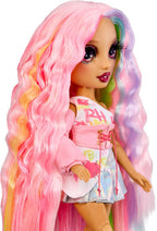Rainbow High Pretty in Paris Fashion - Kia Hart (rosa suave), muñeca de moda arcoíris de 11 pulgadas con atuendo, bolso elegante, regalo de juguete para niñas de 4 a 12 años