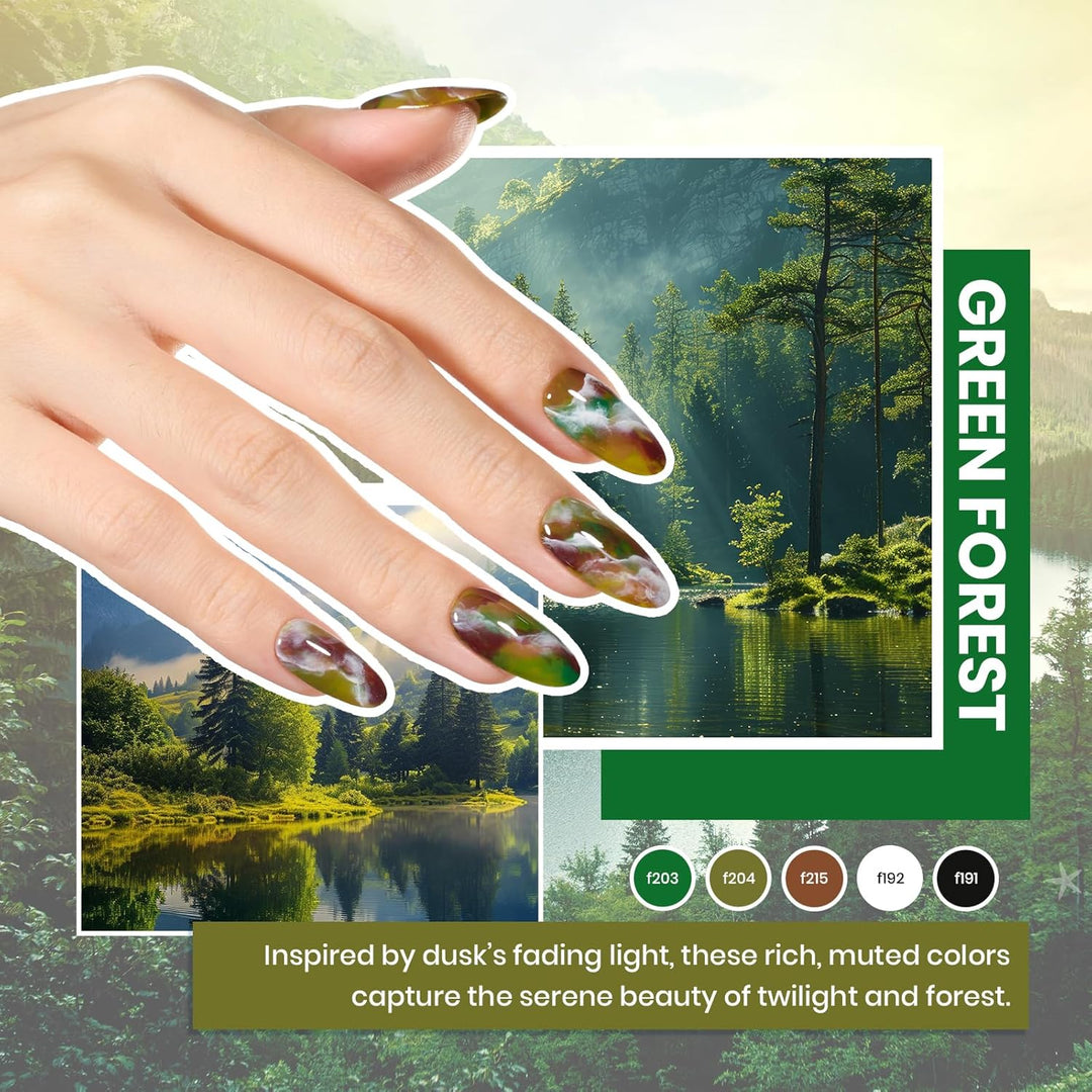 Kit de esmalte de uñas en gel Beetles con luz UV - 55 colores, 80 p...