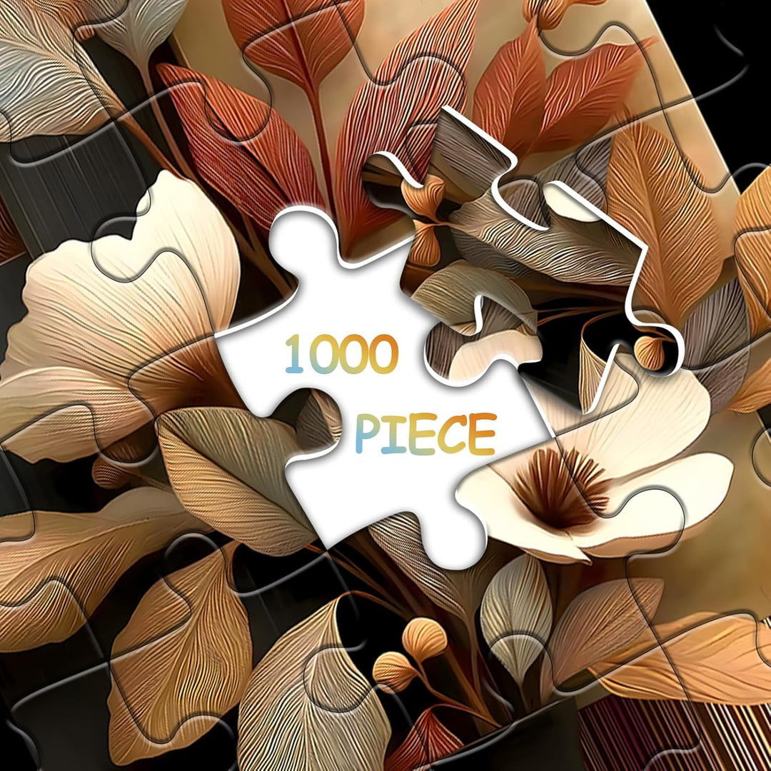 Timber Blooms - Rompecabezas para adultos de 1000 piezas