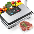 Sellador al vacío 95kPa para alimentos, máquina selladora al vacío 10 en 1