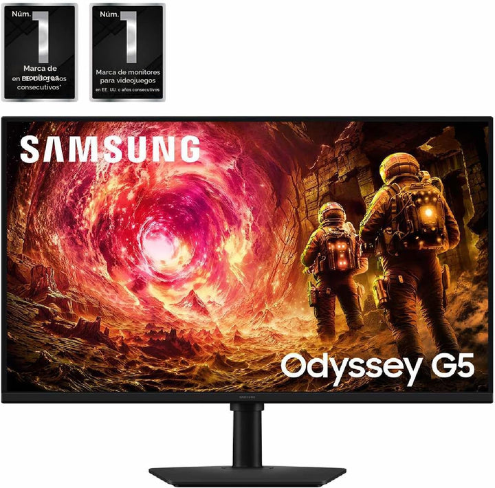 Samsung Odyssey G5 (G50F) Series QHD Monitor para juegos de 27"...