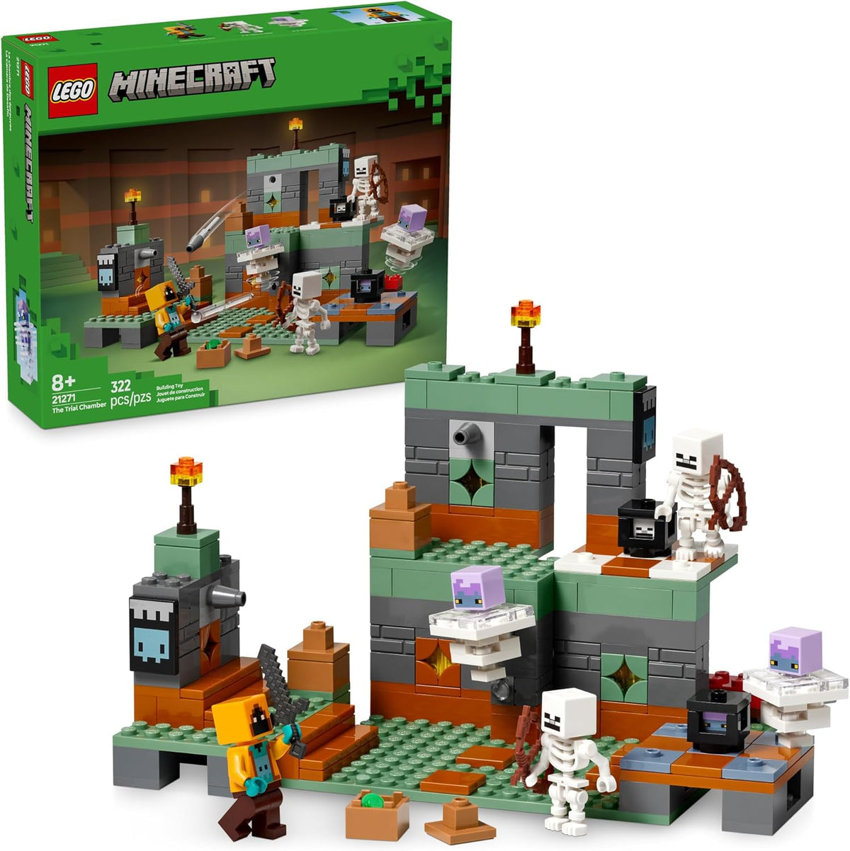 LEGO Minecraft The Trial Chamber - Juguete de construcción