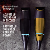 Bevel - Recortador de barba para hombres - Edición dorada, recortad...