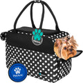 PetAmi Bolsa de transporte para perros pequeños con bolsillos