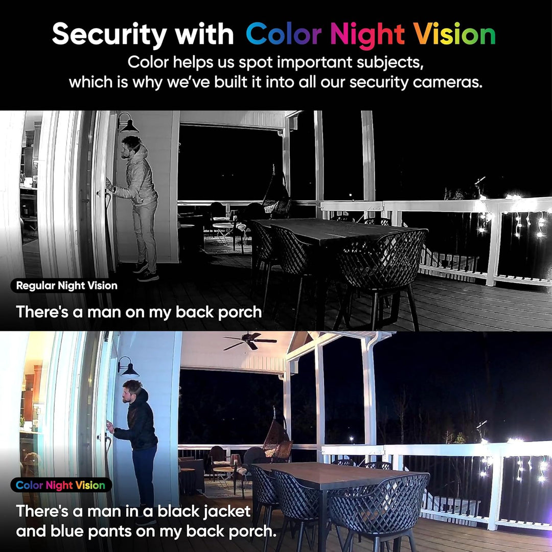 WYZE OG Cámaras de seguridad wifi para exteriores, para la casa, pa...