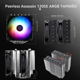 Thermalright Peerless Assassin 120 SE ARGB Enfriador de aire para C...