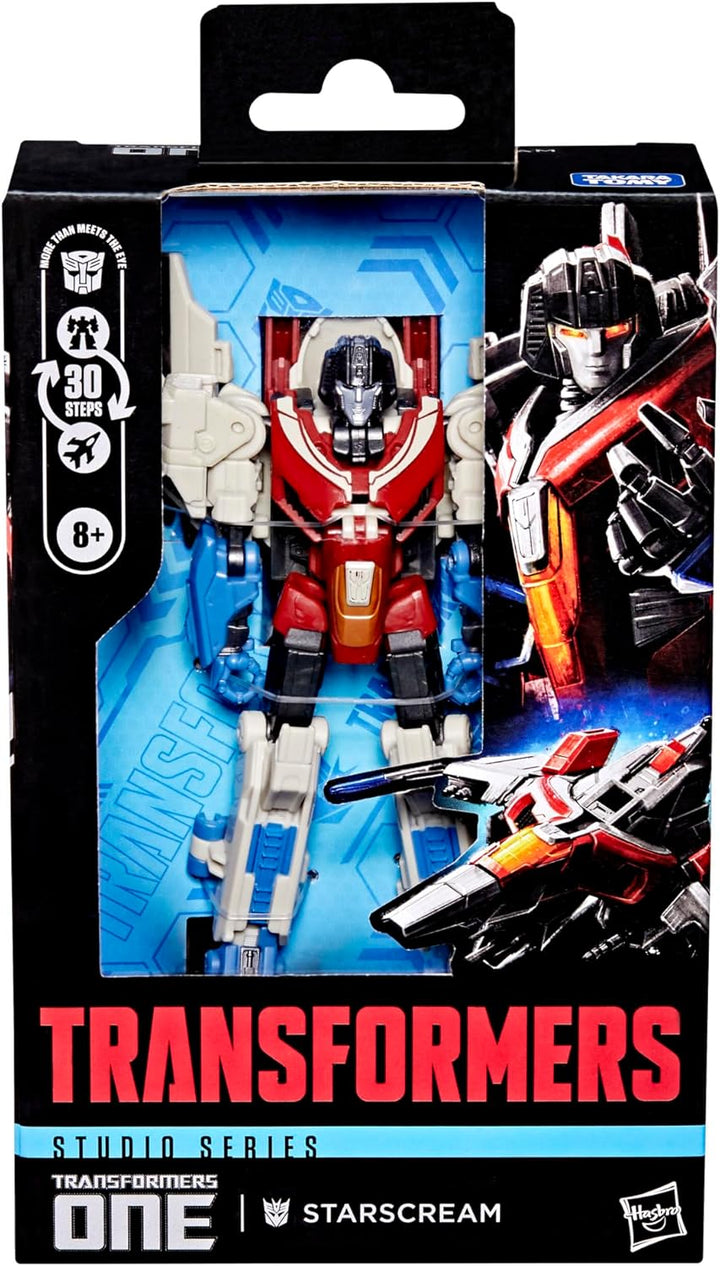 Transformers Studio Series Deluxe Class One Starscream, Figura de a...