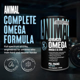 Animal Advanced Ácidos grasos Omega 3 - 3500 mg EPA DHA Aceite de p...