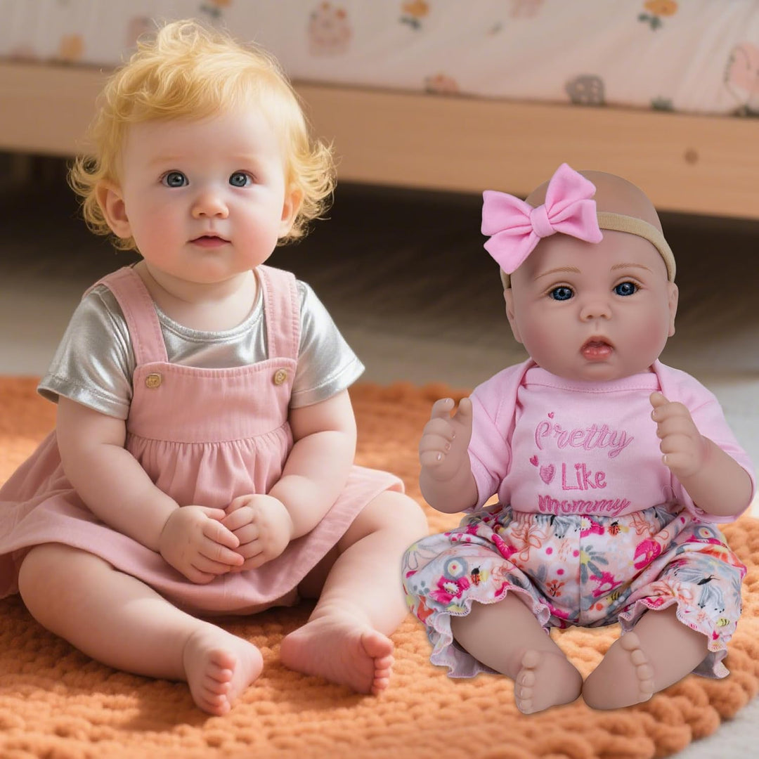 Milidool Muñecas bebé realistas renacidas para niñas - Muñeca de re...