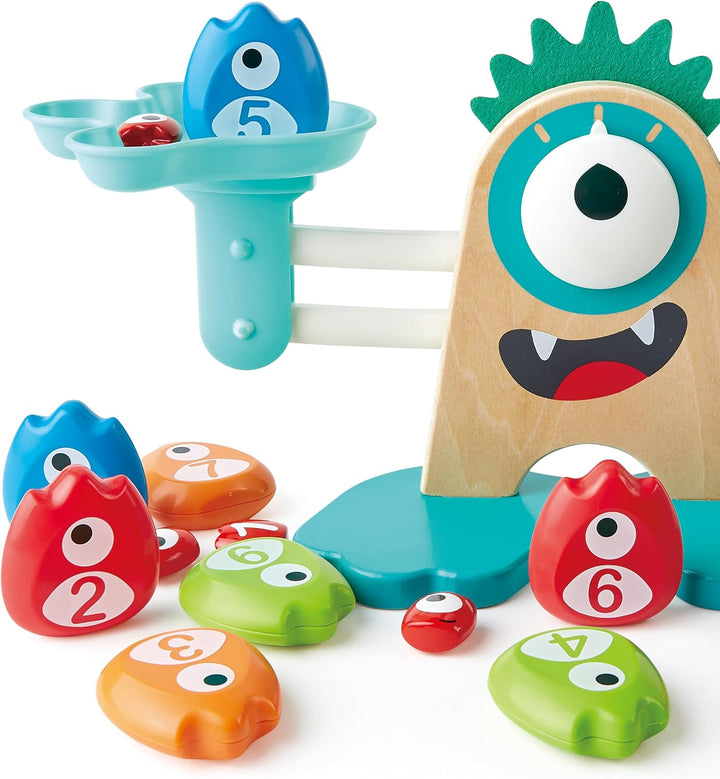 Hape Juguete de escala de monstruo de matemáticas | 22 piezas lindo...