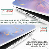 TWOLSKOO Funda para MacBook Air de 15 pulgadas 2026 2025 2024 2023...