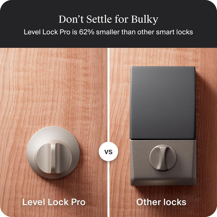 Level Lock Pro - Cerradura inteligente más pequeña, rápida e innova...