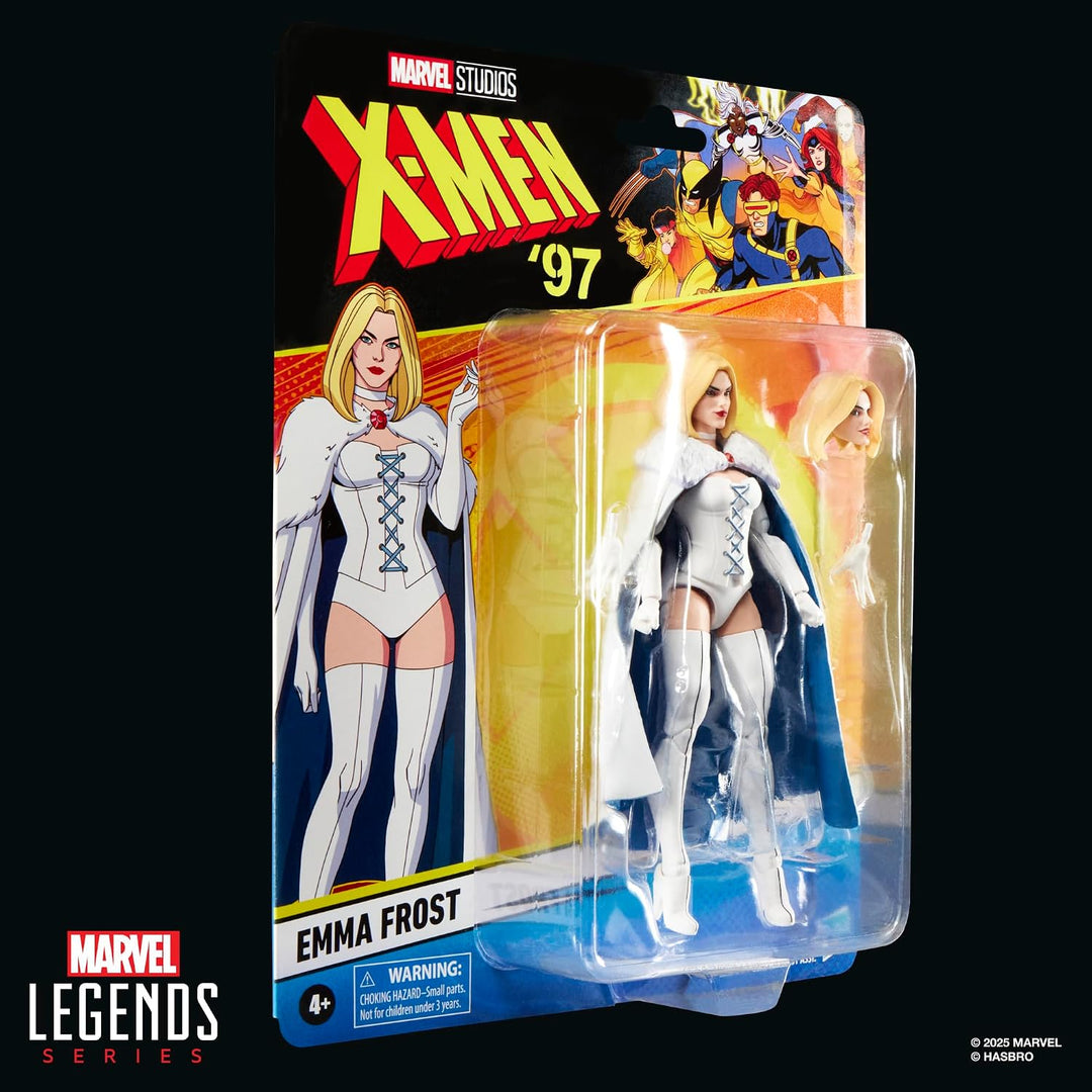 Marvel Legends Series Emma Frost, X-Men '97 Figura de acción co...
