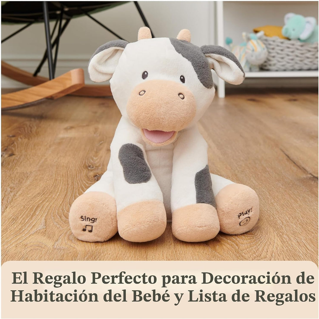 Baby GUND Buttermilk the Cow Peluche Animado, Juguete Sensorial de...