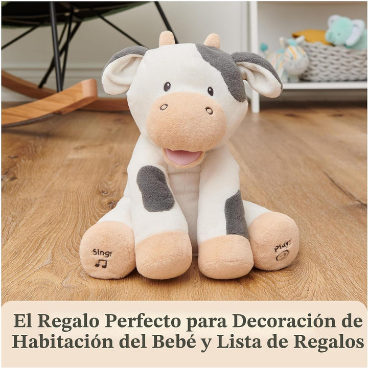 Baby GUND Buttermilk the Cow Peluche Animado, Juguete Sensorial de...