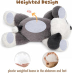 Juguete de peluche con peso para perro gris (20 pulgadas, 4