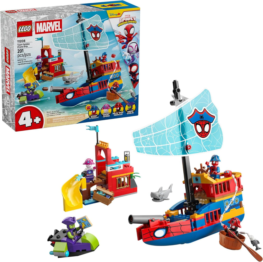 LEGO Marvel Spidey and His Amazing Friends Team Spidey - Juguete de...