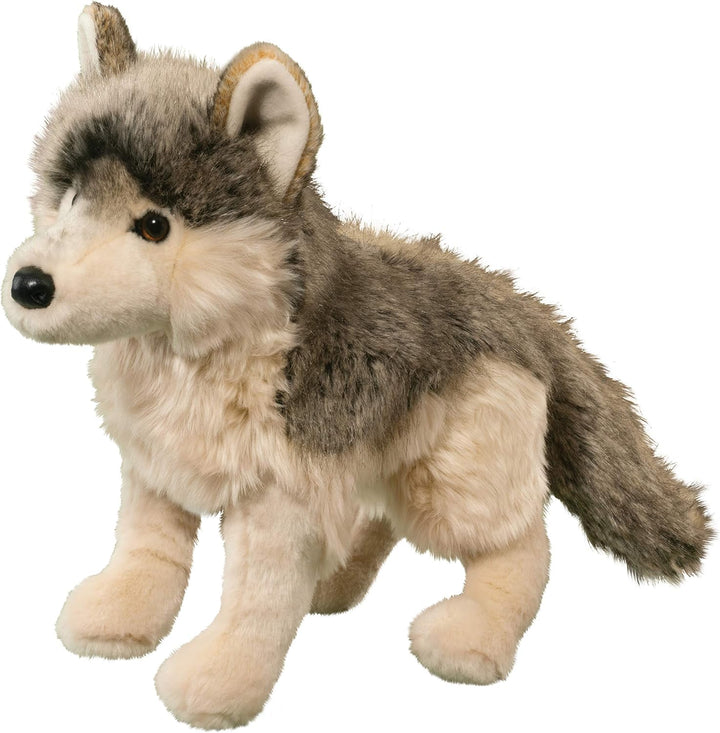Douglas Peluche de lobo ahumado