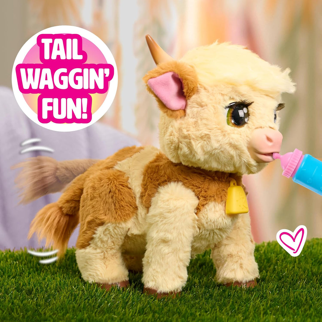 Just Play FurReal Maggie The Feed Follow Cow - Mini vaca
