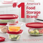 Rubbermaid EasyStore - Contenedores de almacenamiento de alimentos, juego de 38 piezas, recipientes de almacenamiento de alimentos con tapas