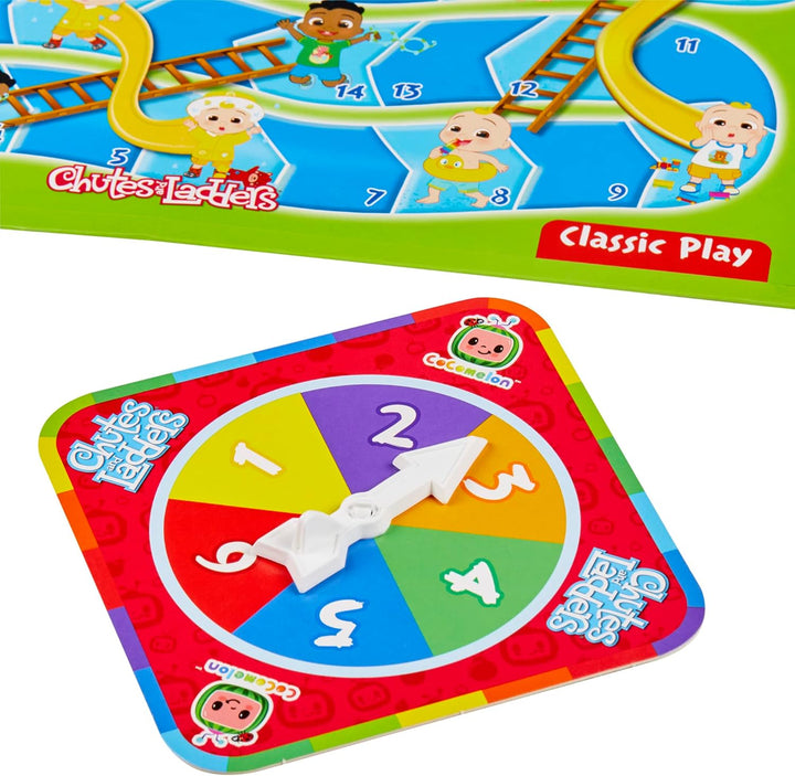 Hasbro Gaming Chutes and Ladders CoComelon Juego de mesa