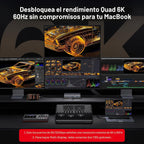 iVANKY FusionDock Ultra 26 en 1 Compatible con Thunderbolt 5, Dock de 10GbE