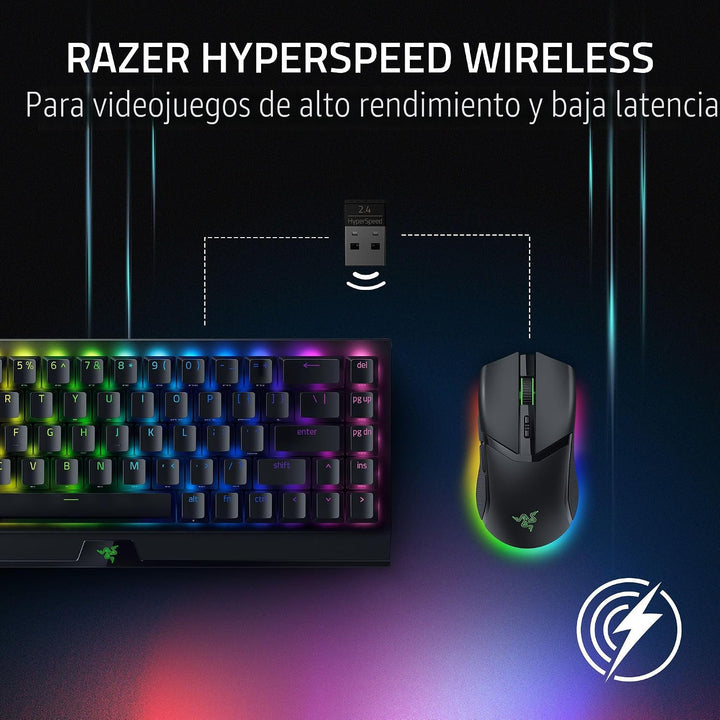 Razer Cobra Pro - Mouse inalámbrico para juegos: 10 controles perso...