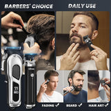 Ufree Cortapelos para hombres, juego de cortapelos y recortadoras p...