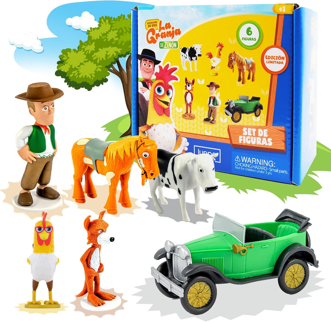 LUPPA La Granja de Zenon - Set de 6 Figuras de Acción y Aventura pa...