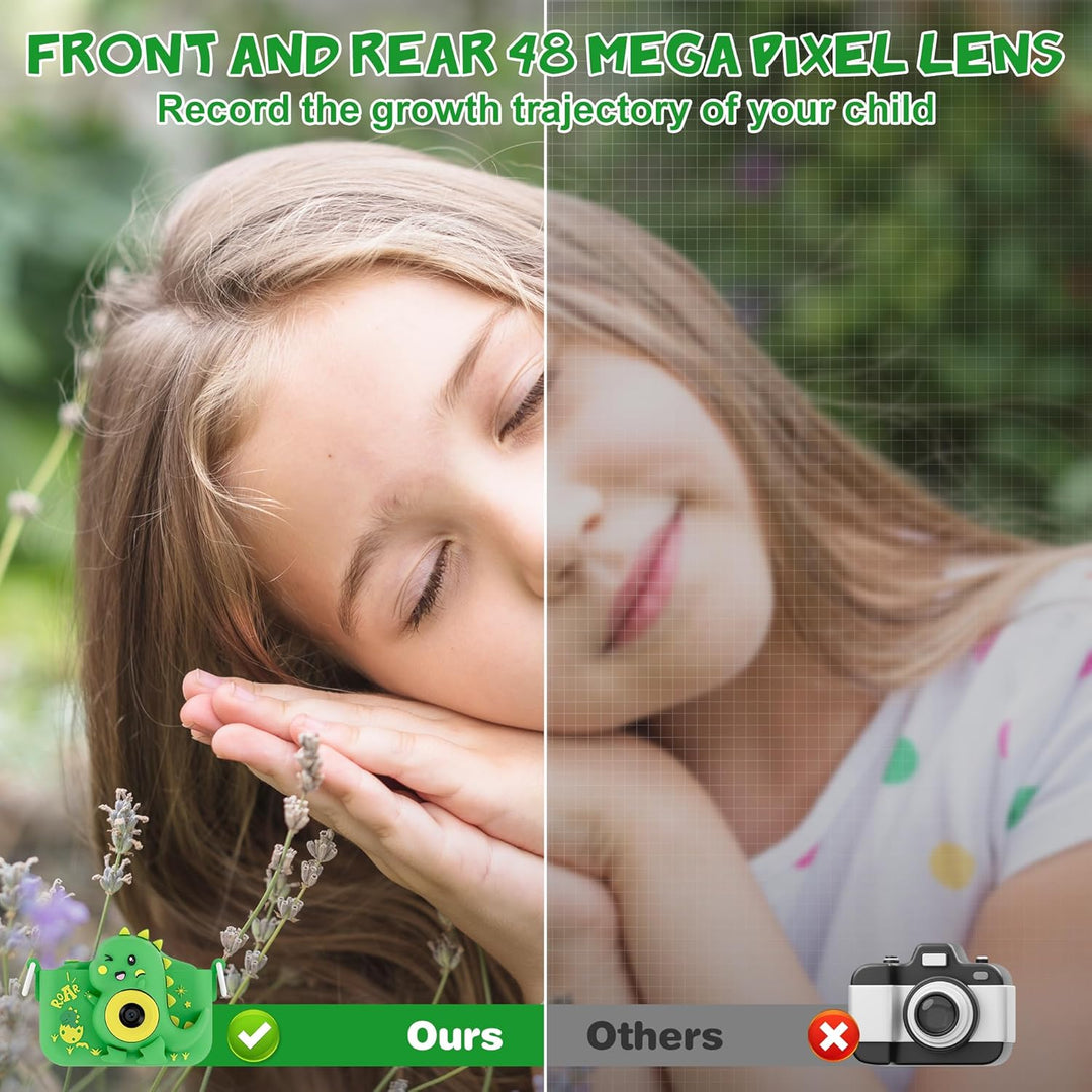 Contixo KC3A - Cámara digital para niños, cámara infantil de 1080P...