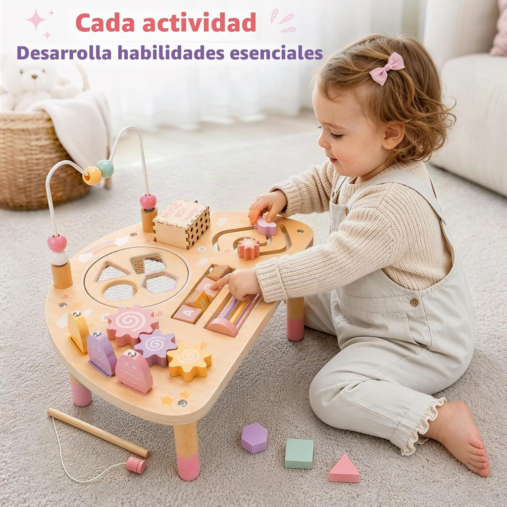 Vanplay Juguetes Montessori para regalo de niña de 1 a 2 años, primer